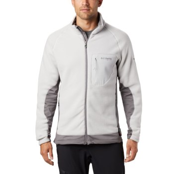 Columbia Titan Pass 2.0 II Fleece, Chamarras Grises Para Hombre | 764508-PWU